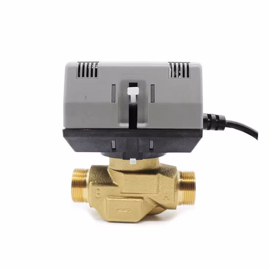 220V 電気ゾーンバルブハネウェル Vc6013 Vc4013 油圧流量制御電動ゲート水弁